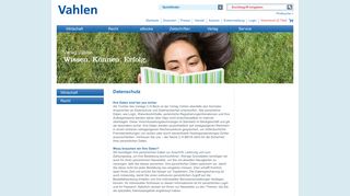 
                            12. Datenschutz - Verlag Franz Vahlen GmbH