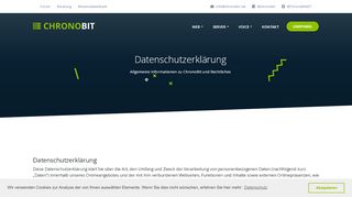 
                            7. Datenschutzerklärung - ChronoBit.net | Cheap. Simple. Efficient.