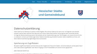 
                            5. Datenschutzerklärung - Hessischer Städte- und Gemeindebund e.V.