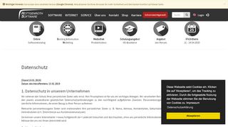 
                            4. Datenschutzerklärung - Hottgenroth Software