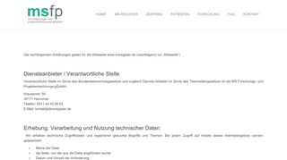 
                            13. Datenschutzerklärung - MS-Register