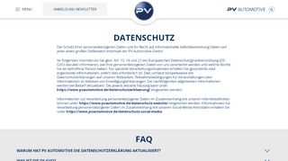 
                            8. Datenschutzerklärung – PV Automotive