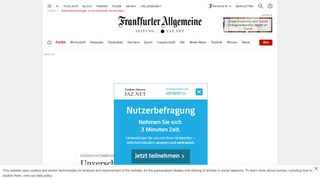 
                            12. Datenschutzmängel: Unverschlüsselt durchs Netz - Politik - FAZ