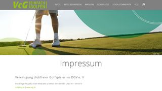 
                            13. Datenschutzrichtlinie - VcG - einfach golfen