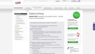 
                            6. Datenumfang / Details zum Datenspektrum von WMACCESS Internet