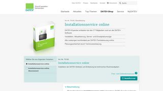 
                            11. DATEV Installationsservice online