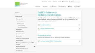 
                            3. DATEV-Software in Bildungseinrichtungen