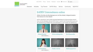 
                            7. DATEV Unternehmen online - Informationen