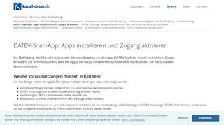 
                            6. DATEV Upload mobil: Apps installieren und Zugang aktivieren