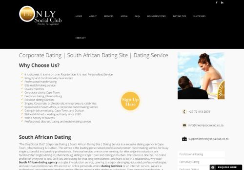 
                            3. Dating Agency Sites in Cape Town, Johannesburg & Durban