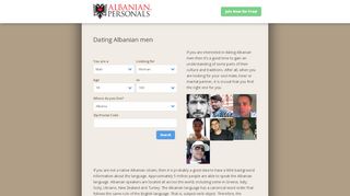 
                            8. Dating Albanian men | Albanianpersonals