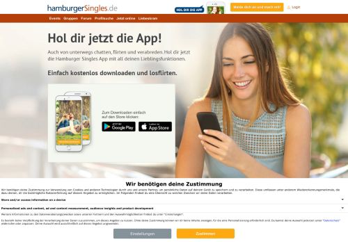 
                            6. Dating App - Die Singlebörse für Hamburg - Hamburger Singles
