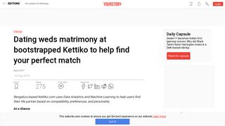 
                            9. Dating weds matrimony at bootstrapped Kettiko to help find your ...