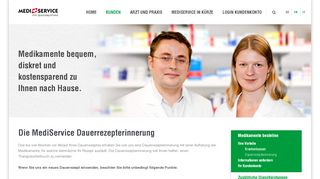 
                            7. Dauerrezepterinnerung - MediService - Ihre Spezialapotheke