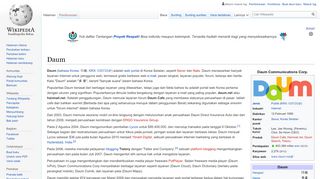 
                            2. Daum - Wikipedia bahasa Indonesia, ensiklopedia bebas - id Wikipedia