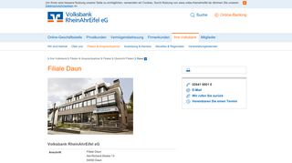 
                            1. Daun - Volksbank RheinAhrEifel