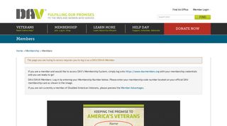 
                            6. DAV : Membership - DAV Members Portal