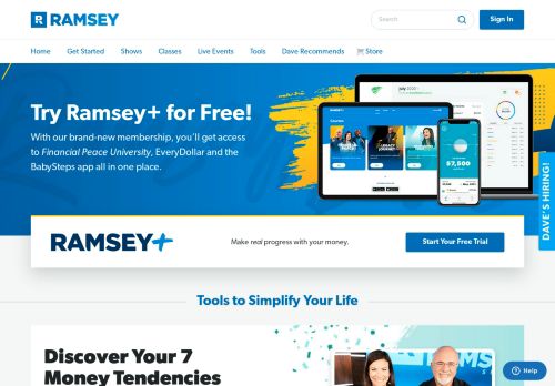 
                            13. Dave Ramsey Homepage