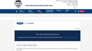 
                            11. Dave Smith Ford | Credit Application | Williamsville, NY