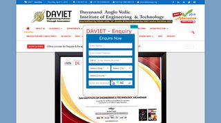 
                            12. DAVIET - DAV Institute of Engineering and Technology