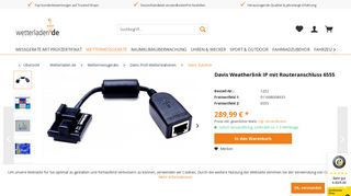 
                            7. Davis Weatherlink IP mit Routeranschluss 6555 | Wetterladen.de