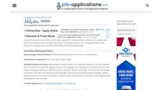
                            10. DaVita Application, Jobs & Careers Online - Job-Applications.com