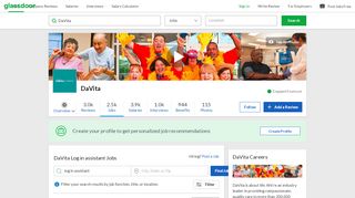 
                            10. DaVita Log in assistant Jobs | Glassdoor