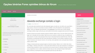 
                            5. daweda exchange contato e login - Opções binárias Forex opiniões ...