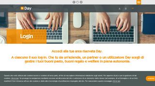 
                            3. Day login: buono pasto, buono shopping e welfare - Buoni pasto DAY