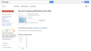 
                            7. Day One Configuring SRX Series with J-Web
