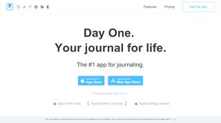 
                            4. Day One | The award-winning journal app for iPhone, iPad, and Mac.