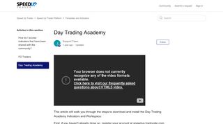 
                            11. Day Trading Academy – Speed Up Trader