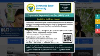 
                            2. Dayanand Sagar University - Engineering Courses | Applied Science ...