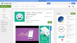 
                            13. Daylio - Diary, Journal, Mood Tracker - Apps on Google Play