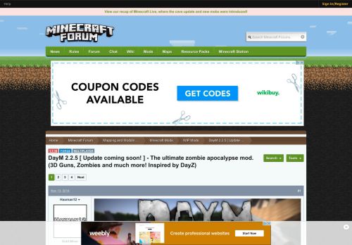 
                            11. DayM 2.2.5 [ Update coming soon! ] - The ultimate zombie ...