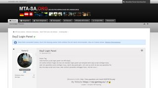 
                            12. DayZ Login Panel - Scripting Base - MTA San Andreas - Deutsche ...