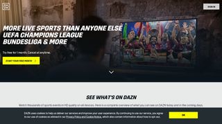 
                            5. DAZN Austria | Live & On-Demand Sports Streaming