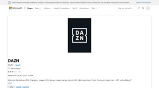 
                            13. DAZN beziehen – Microsoft Store de-DE