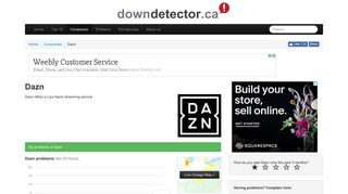 
                            2. Dazn down? Current problems and outages | Canadianoutages