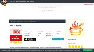 
                            12. DB Casino App - Preisentwicklung und Preisalarm | AppTicker