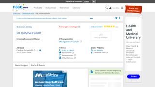 
                            9. DB JobService GmbH - Informationsvermittlung - Berlin Mitte - 1 ...
