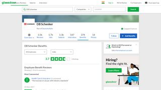 
                            9. DB Schenker Employee Benefits and Perks | Glassdoor.co.in