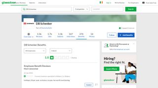 
                            10. DB Schenker Employee Benefits and Perks | Glassdoor.ie