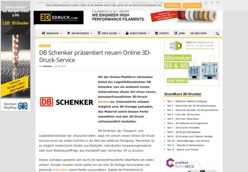 
                            5. DB Schenker präsentiert neuen Online 3D-Druck-Service - 3Druck.com