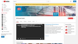 
                            7. DB Systel GmbH - YouTube