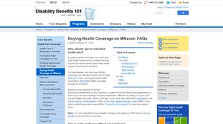 
                            8. DB101 Minnesota - Buying Health Coverage on MNsure: Frequently ...