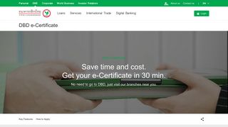 
                            12. DBD e-Certificate - KASIKORNBANK