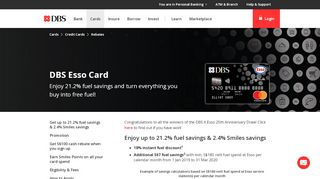 
                            11. DBS Esso Card | DBS Singapore - DBS Bank