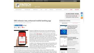 
                            12. DBS releases new, enhanced mobile banking app | FinTech ...