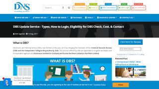 
                            7. DBS Update Service - Types, How to Login, Eligibility for DBS Check ...